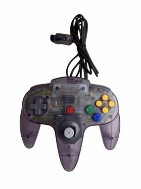 Original Authentic Nintendo 64 Controller - Atomic Purple N64